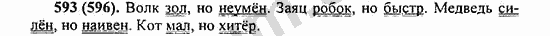 Номер 593 - ГДЗ по русскому языку 5 класс Ладыженская 2013