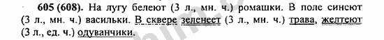 Номер 605 - ГДЗ по русскому языку 5 класс Ладыженская 2013