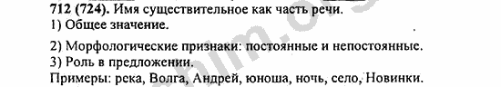 Номер 712 - ГДЗ по русскому языку 5 класс Ладыженская 2013